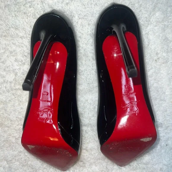 Pigalle Plato 120 Patent Calf Heel Black 42 - Picture 7 of 16